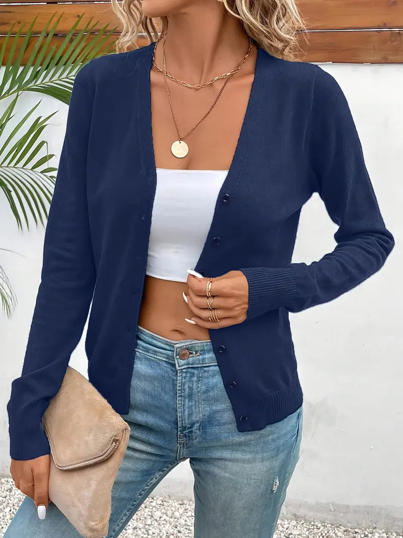 Odele | Anmutiger minimalistischer Cardigan – Bild 14