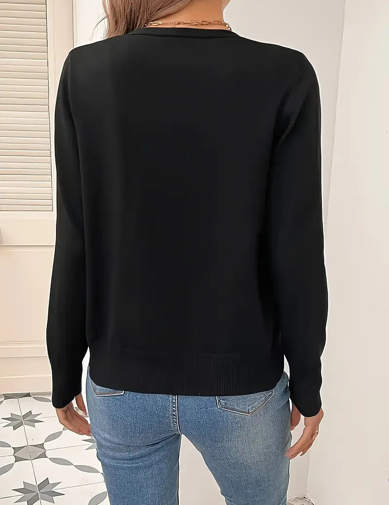 Odele | Anmutiger minimalistischer Cardigan – Bild 3