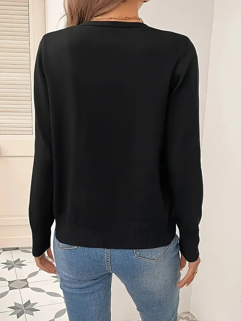 Odele | Anmutiger minimalistischer Cardigan – Bild 3