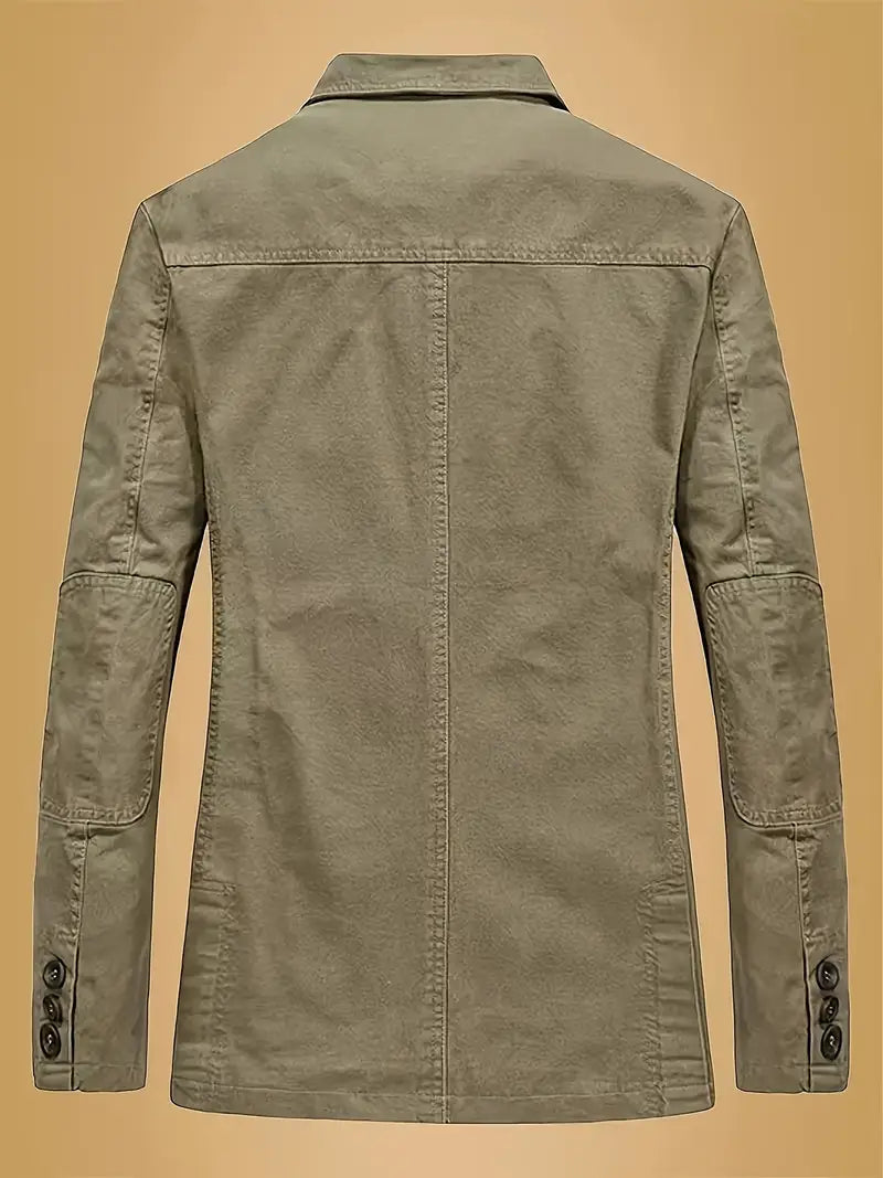 Casual Men's Jacket Khaki
