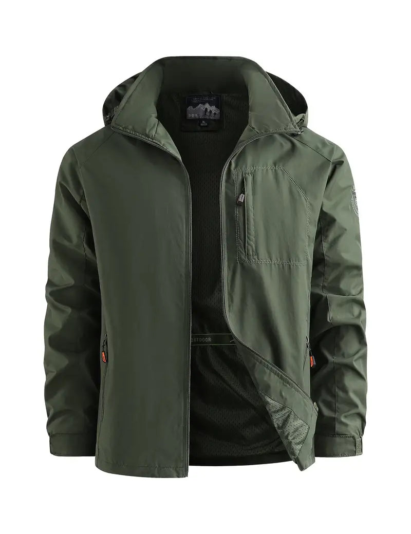 Wendell - Lightweight men's jacket Armygrün