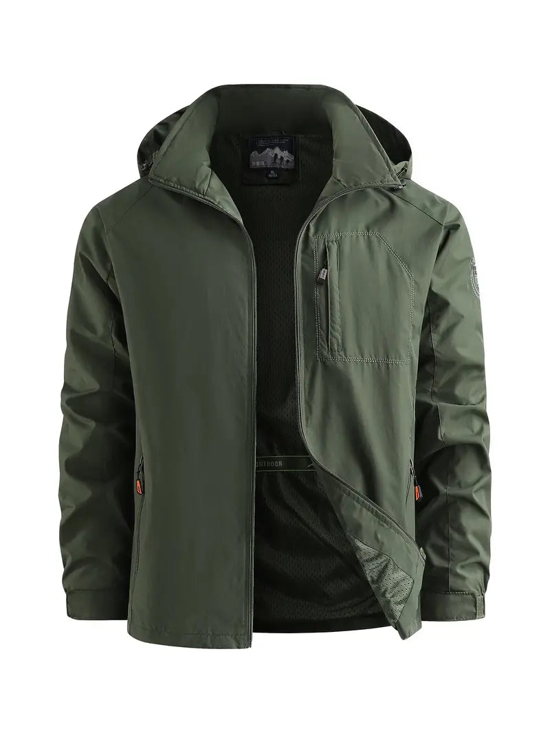 Wendell - Lightweight men's jacket Armygrün