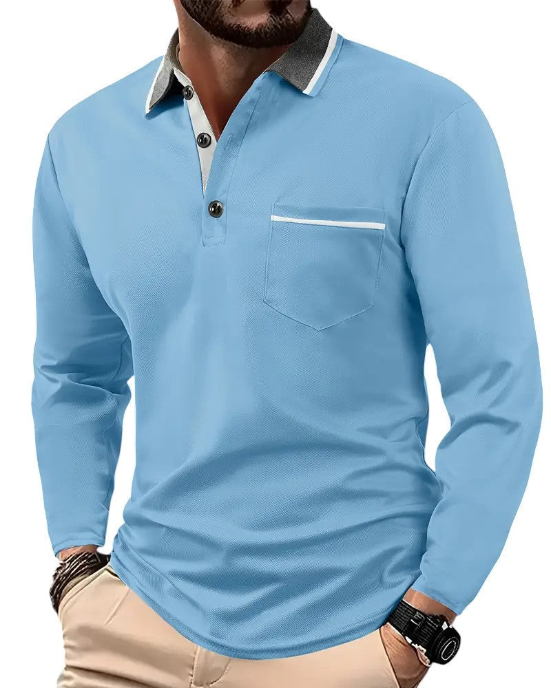 Pavel – Sorin I Polo Classic – Hellblau – Bild 1