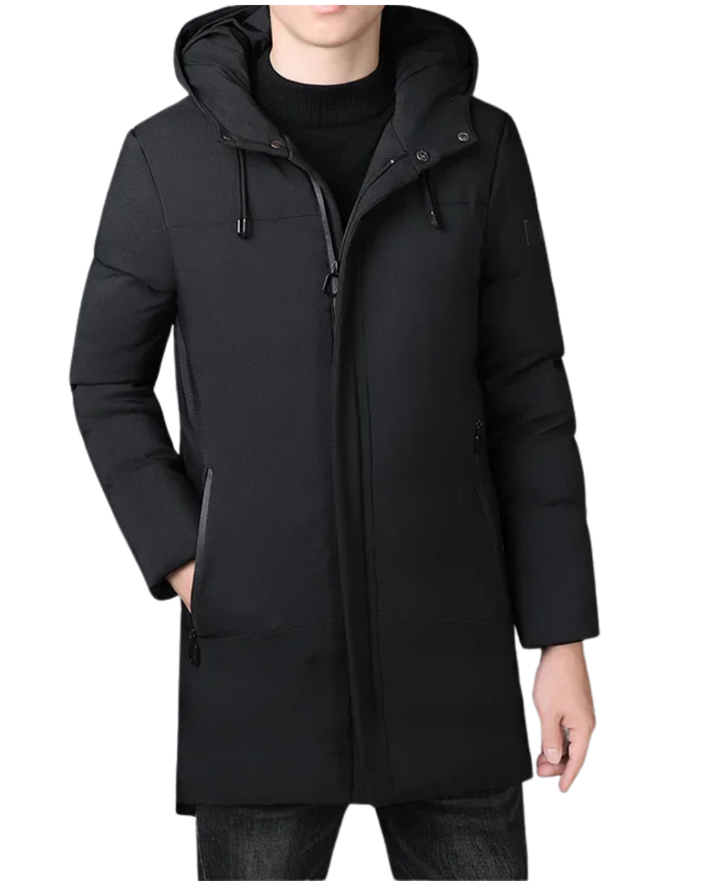 Elegante lange Herrenjacke - Produktbild 11