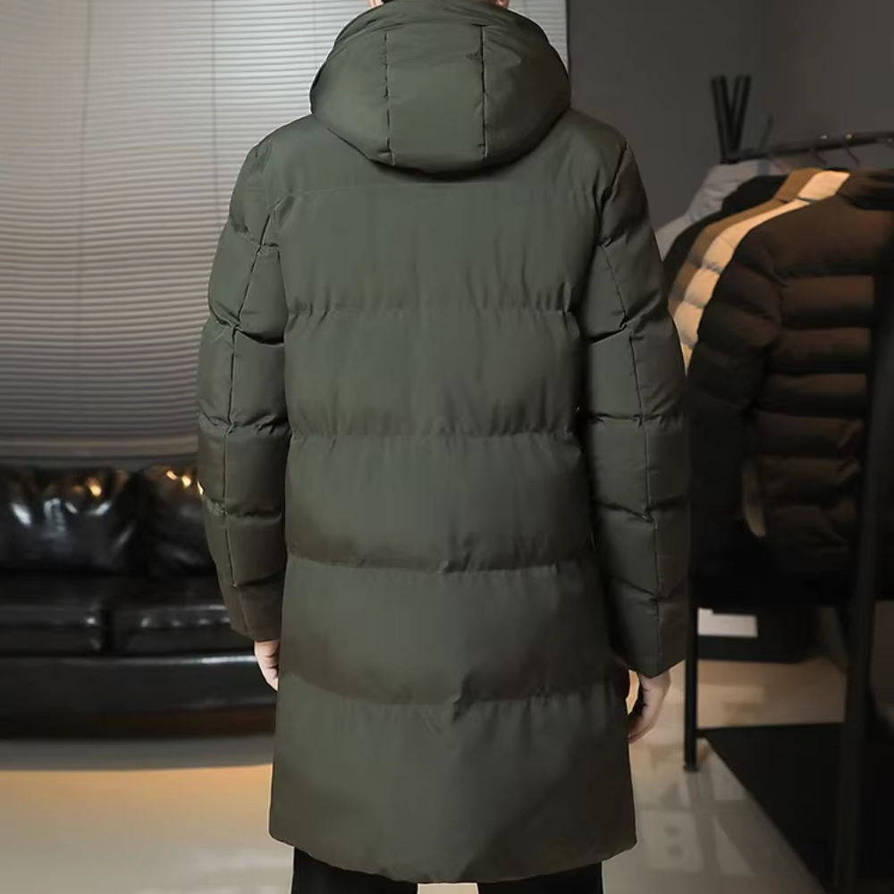 Elegante lange Winterjacke - Produktbild 3