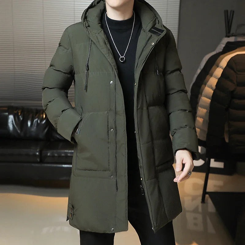 Elegante lange Winterjacke - Produktbild 7