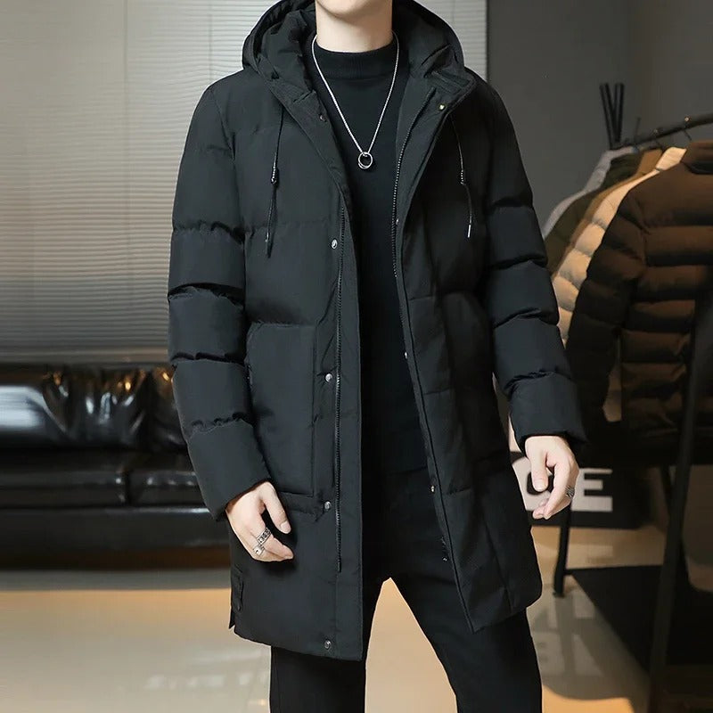 Elegante lange Winterjacke - Produktbild 8