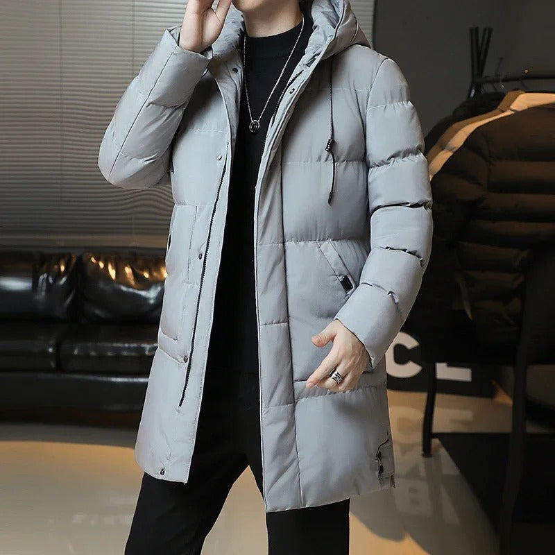 Elegante lange Winterjacke - Produktbild 9