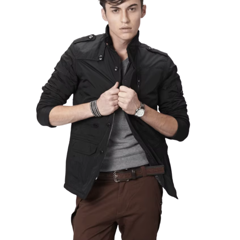 Elegante winddichte Jacke - Produktbild 4