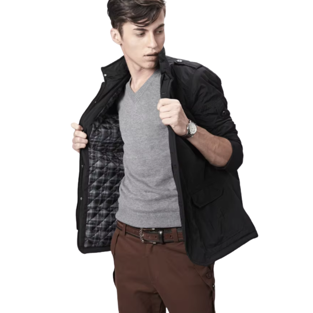 Elegante winddichte Jacke - Produktbild 6