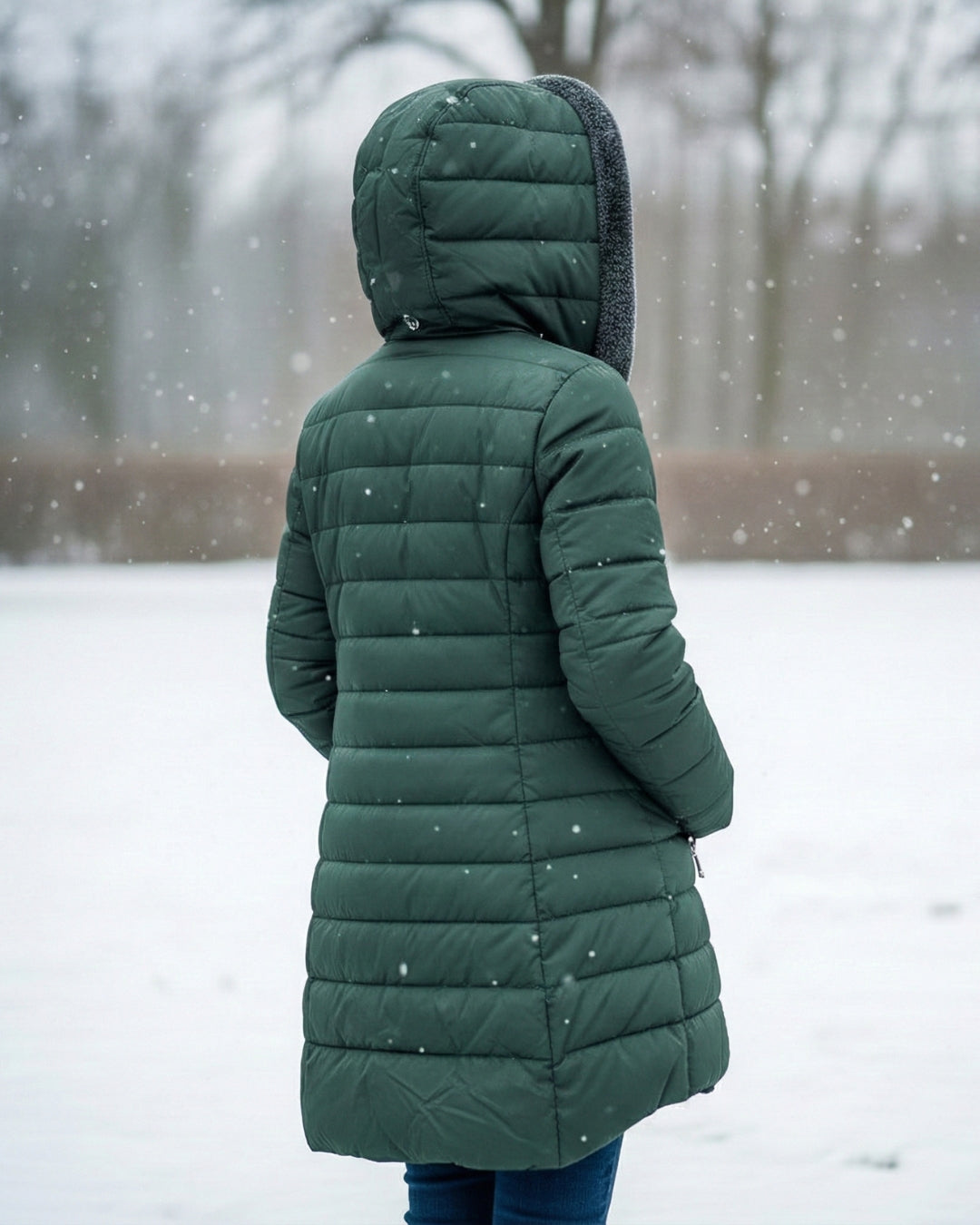 Palton matlasat Elena – fotografie 5