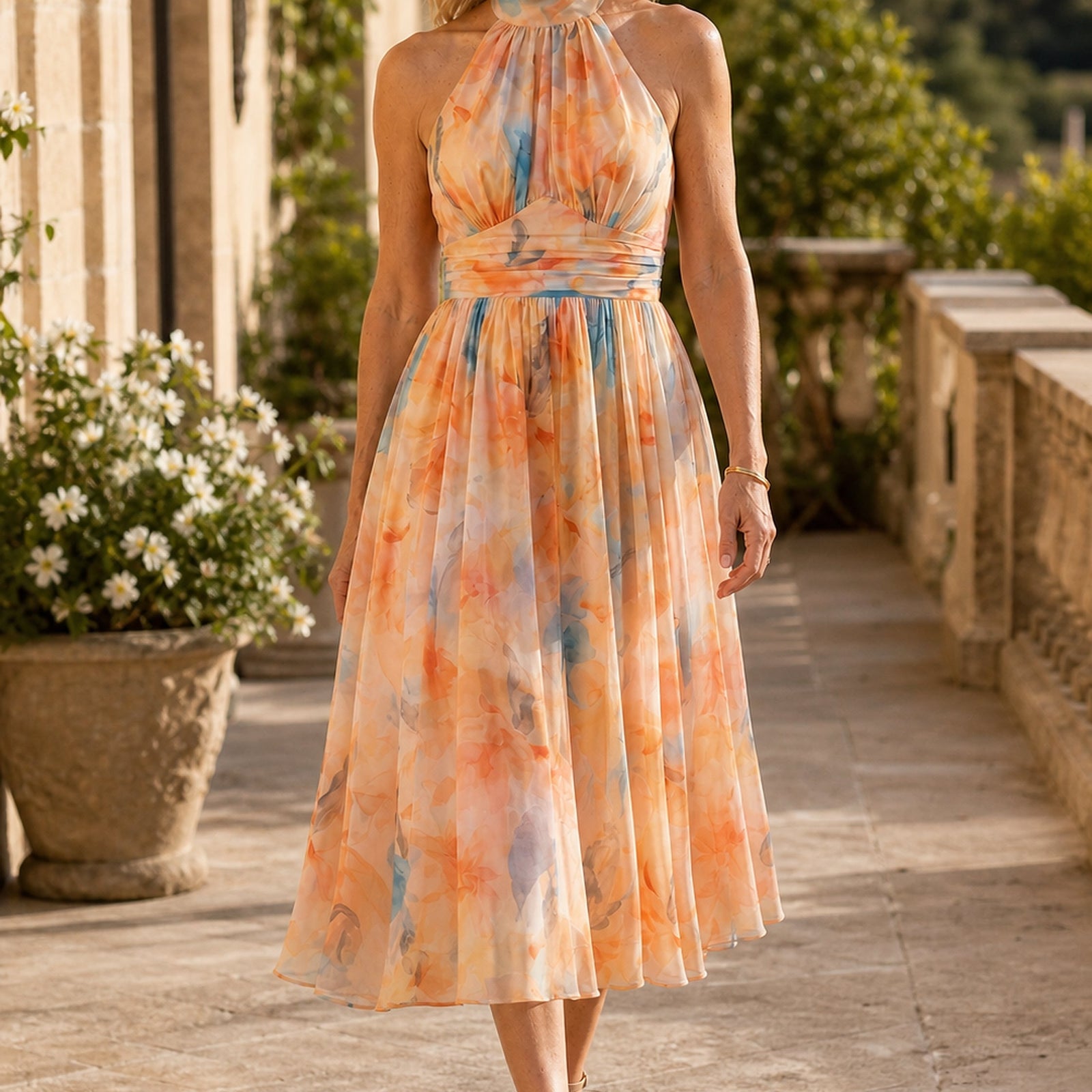Rochie Elin – model în exterior