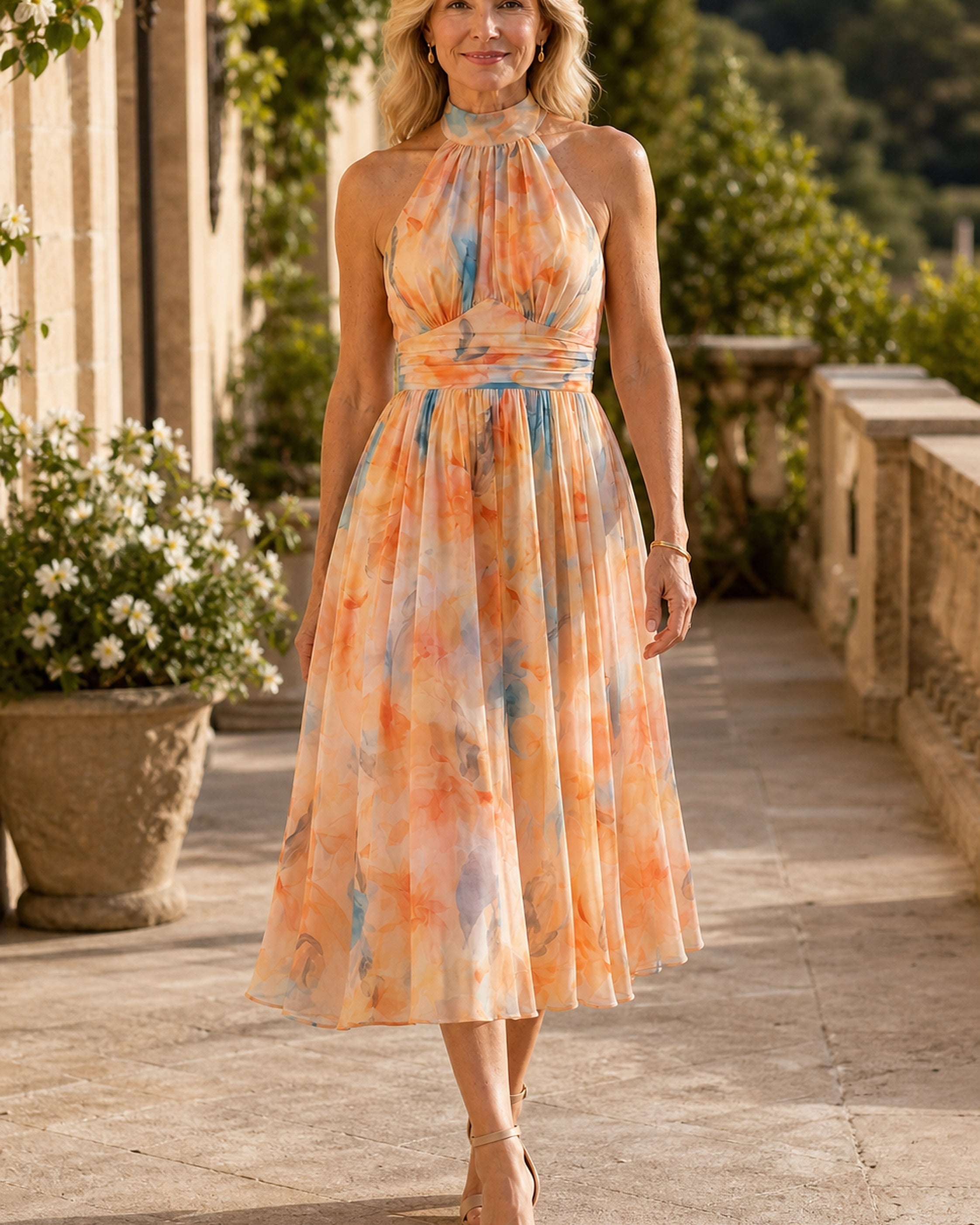 Rochie Elin – model în exterior