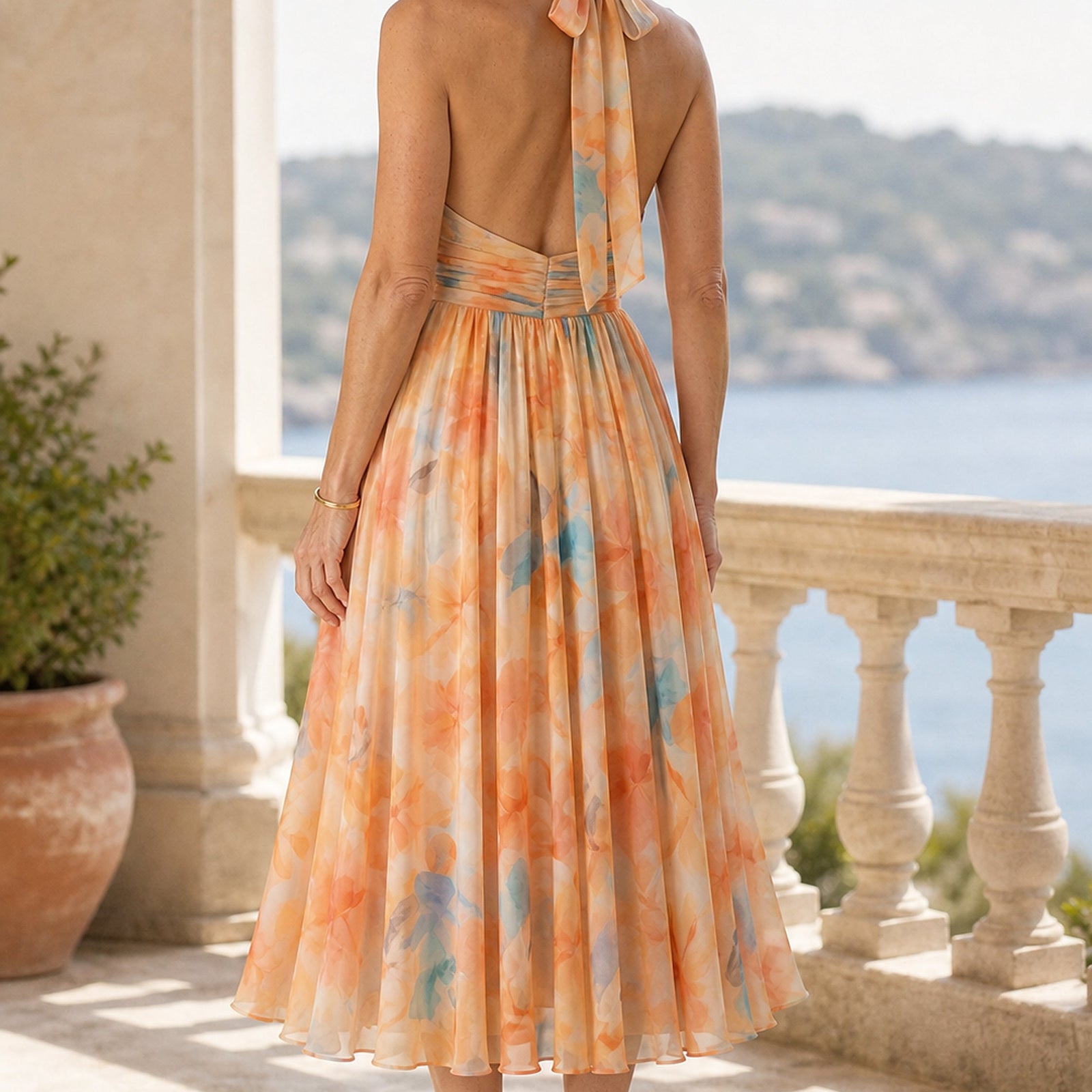 Rochie Elin – vedere din spate