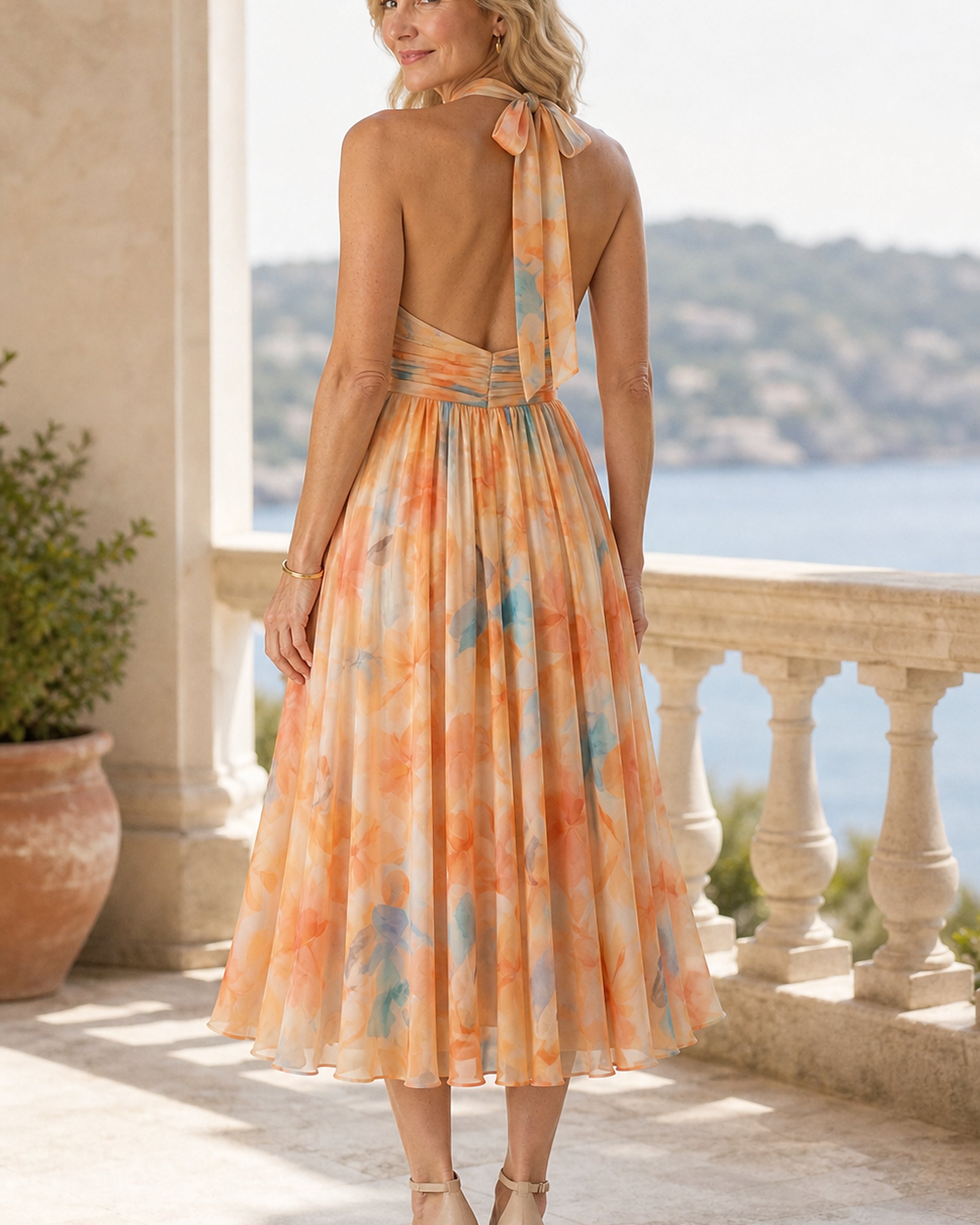 Rochie Elin – vedere din spate