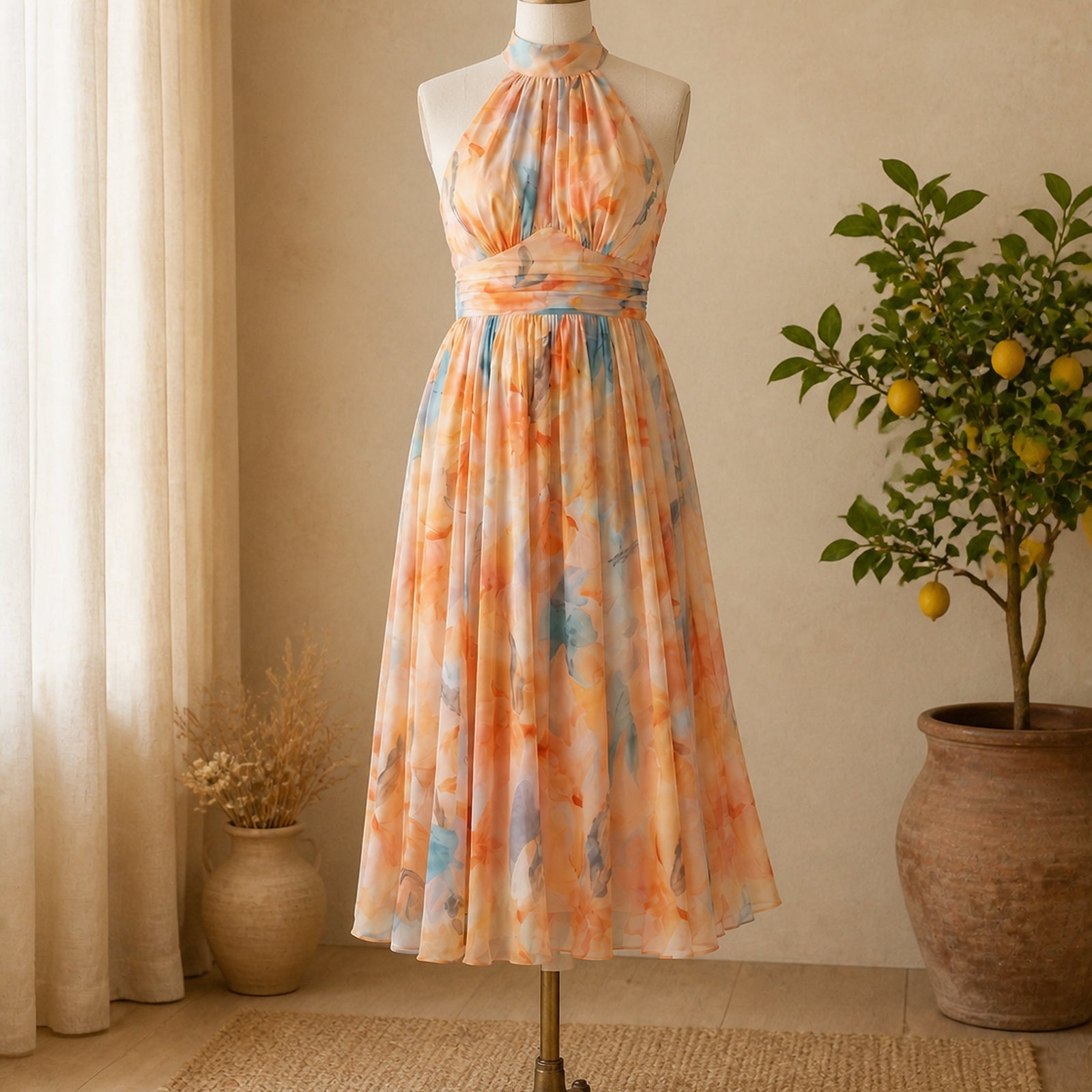 Rochie Elin – prezentare pe manechin