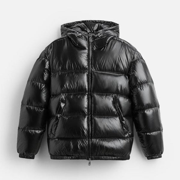 Levin – Wattierte Herrenjacke mit Kapuze – Ansicht 5