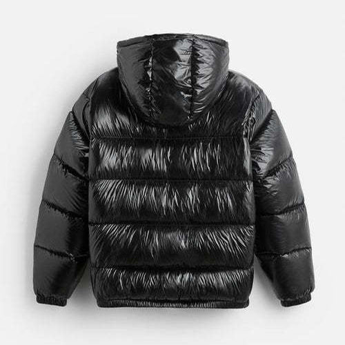 Levin – Wattierte Herrenjacke mit Kapuze – Ansicht 10