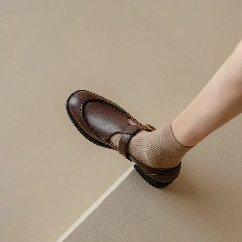 Hedi | Retro-Schuhe mit Riemen – Bild 5