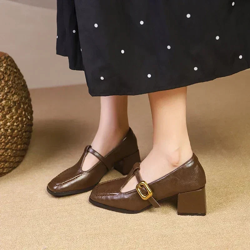 Anni | Mary-Jane-Pumps mit Blockabsatz – Bild 1