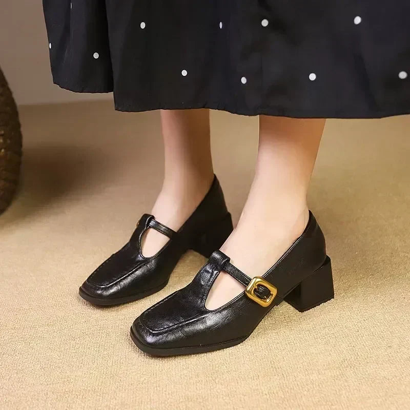 Anni | Mary-Jane-Pumps mit Blockabsatz – Bild 2