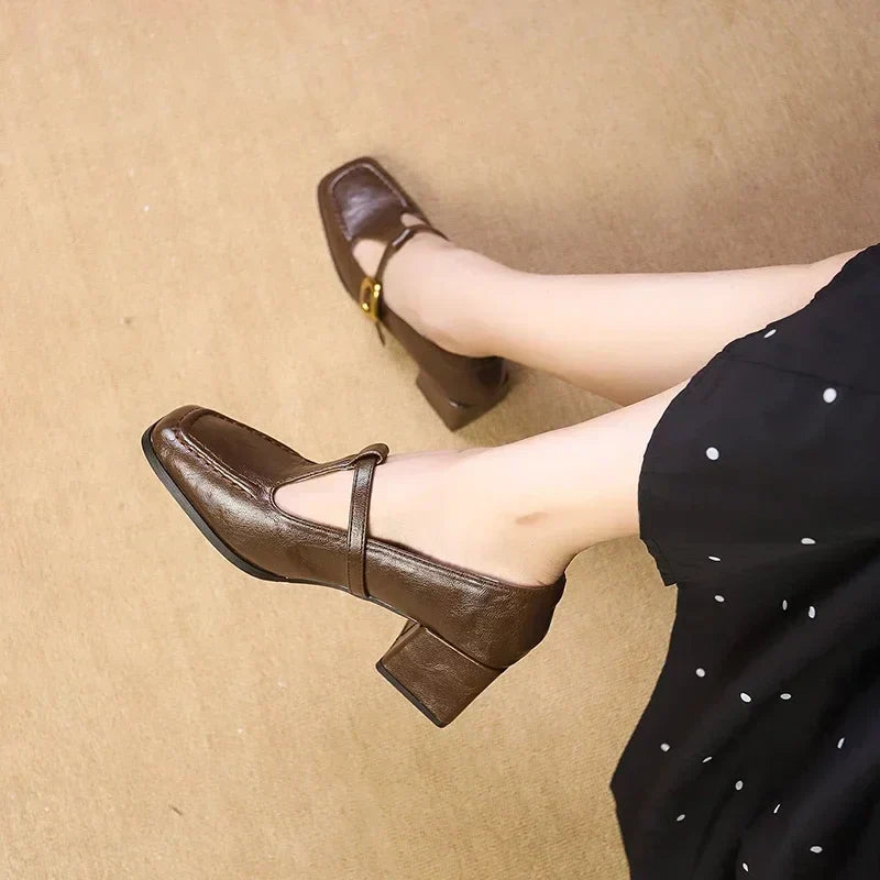 Anni | Mary-Jane-Pumps mit Blockabsatz – Bild 4