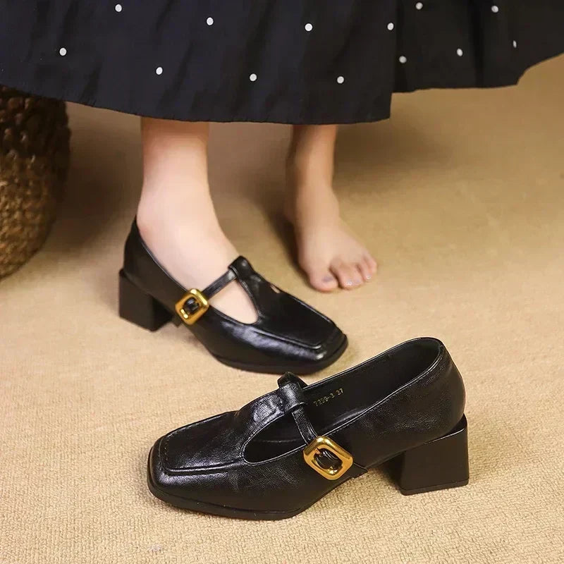Anni | Mary-Jane-Pumps mit Blockabsatz – Bild 5