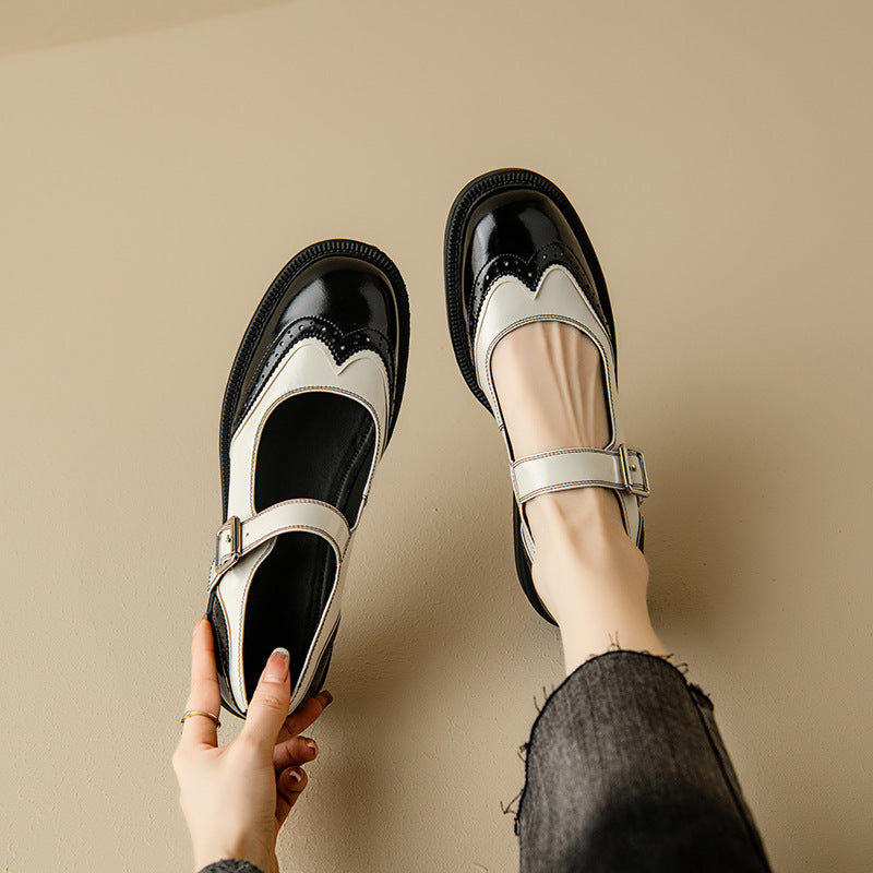 Miriam | Zweifarbige Mary-Jane-Schuhe – Bild 2