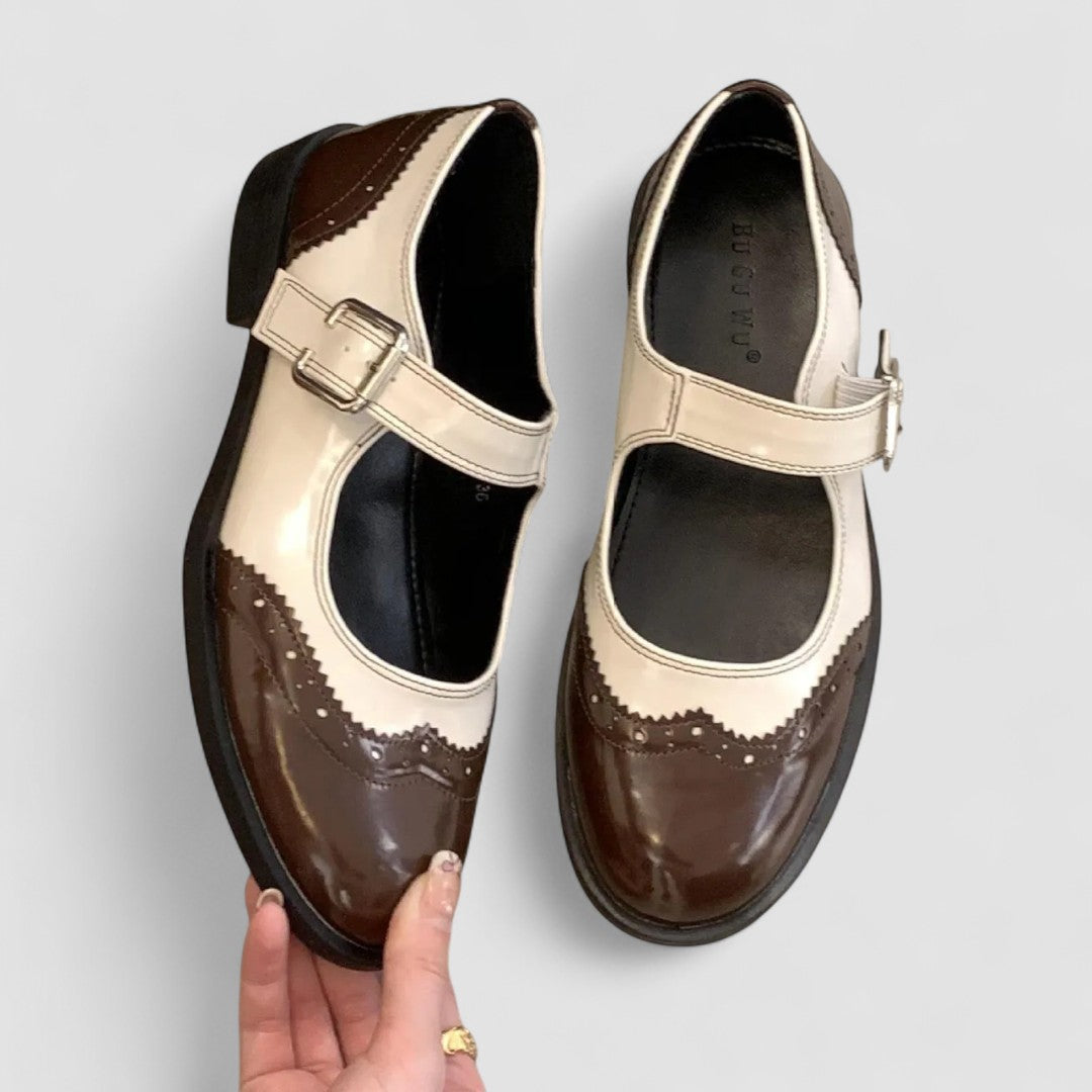 Miriam | Zweifarbige Mary-Jane-Schuhe – Bild 6