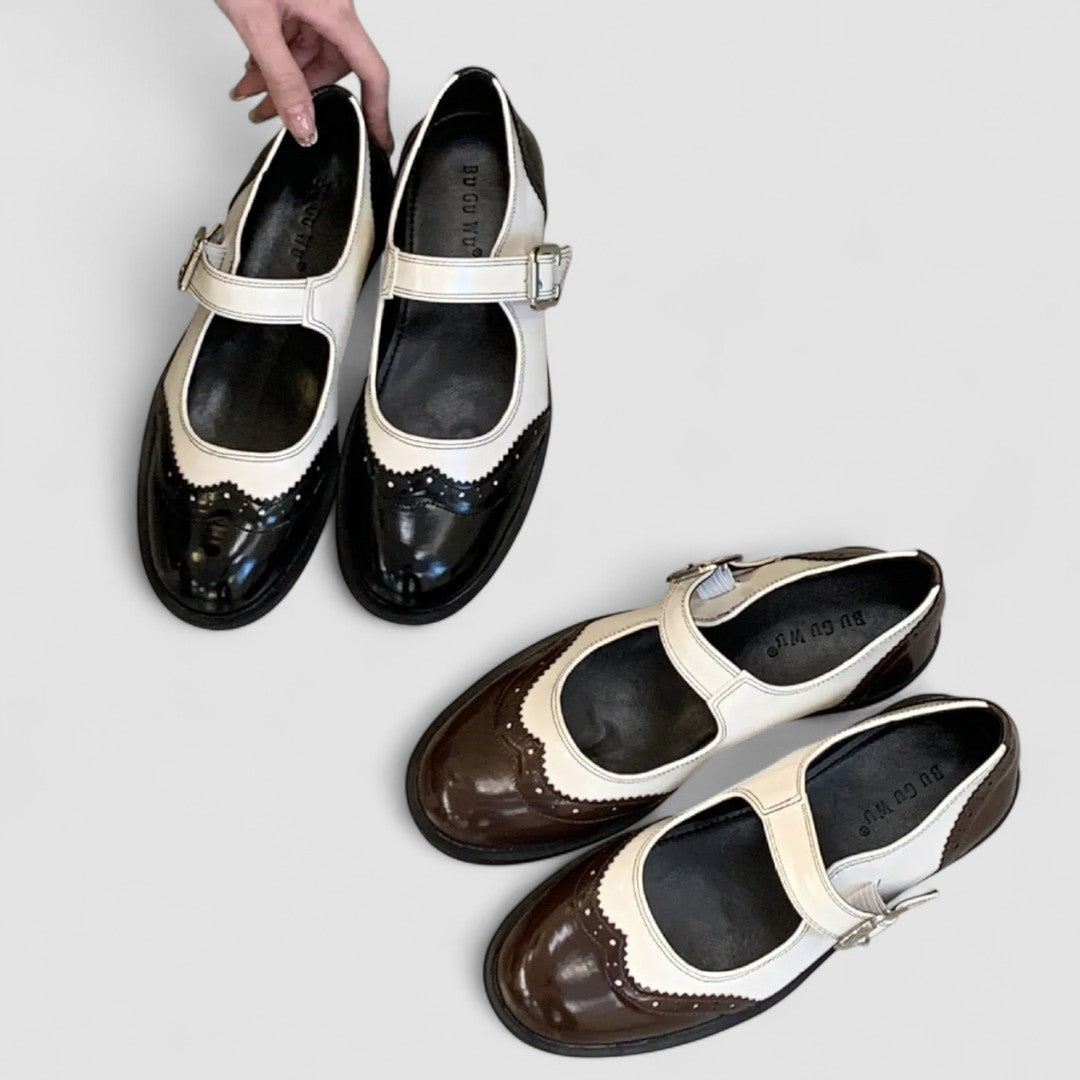 Miriam | Zweifarbige Mary-Jane-Schuhe – Bild 7