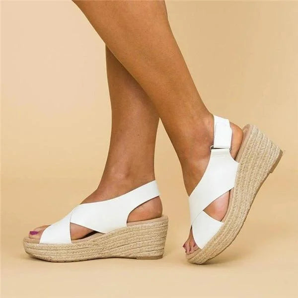 Komfortable Orthopädische Keilabsatz-Espadrilles - Clara – Bild 4