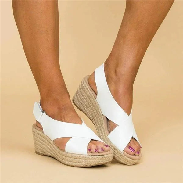 Komfortable Orthopädische Keilabsatz-Espadrilles - Clara – Bild 5