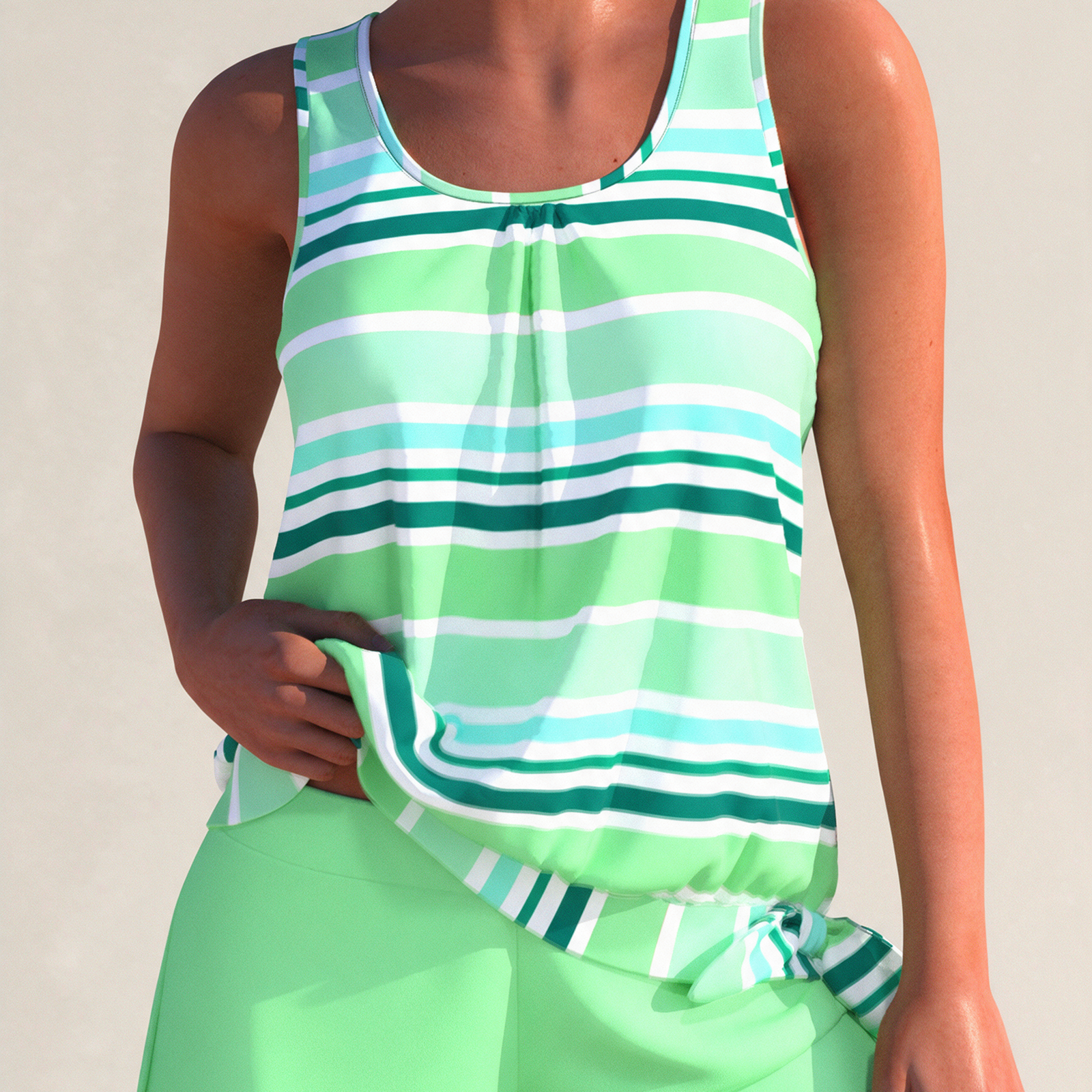 Emma Wien beachwear 42 – fundo bege