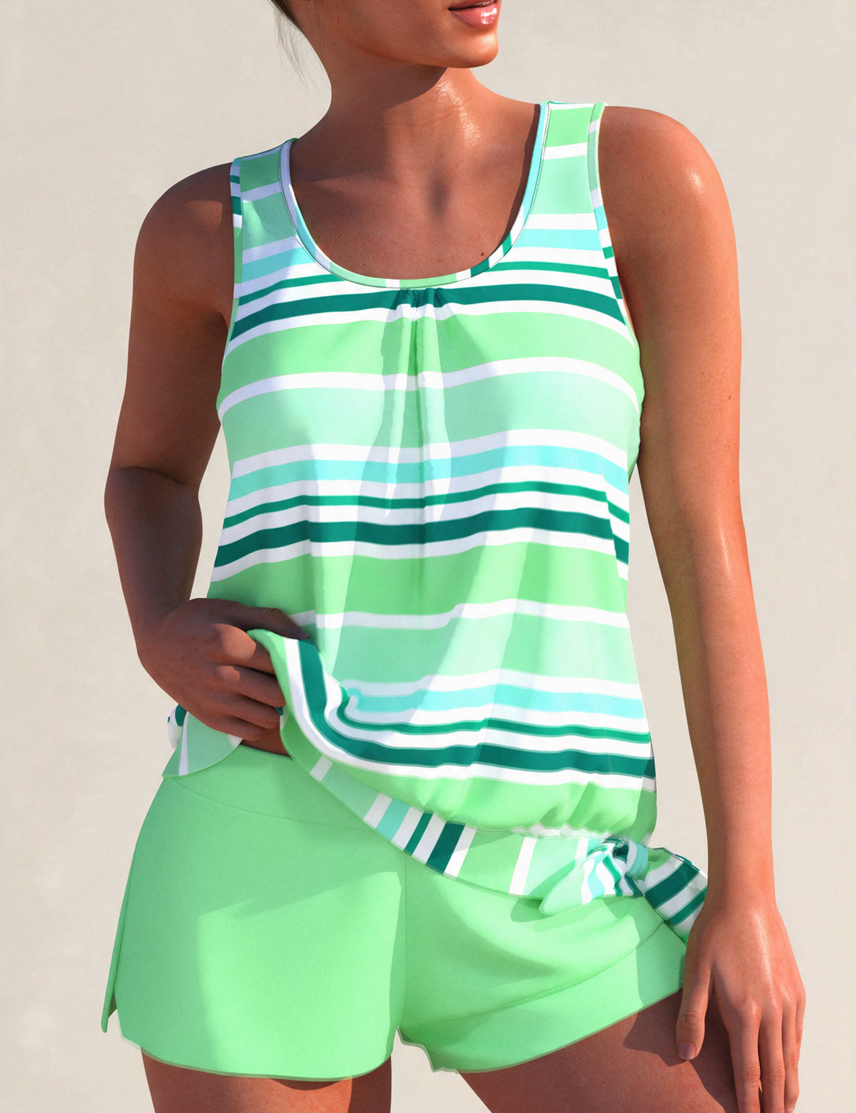 Emma Wien beachwear 42 – fundo bege