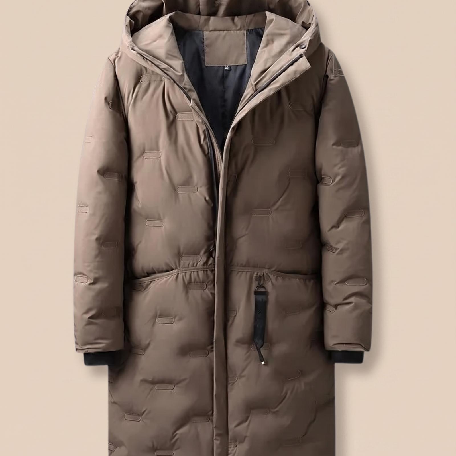 Herrenjacke Block 4 8 – beige Hintergrund