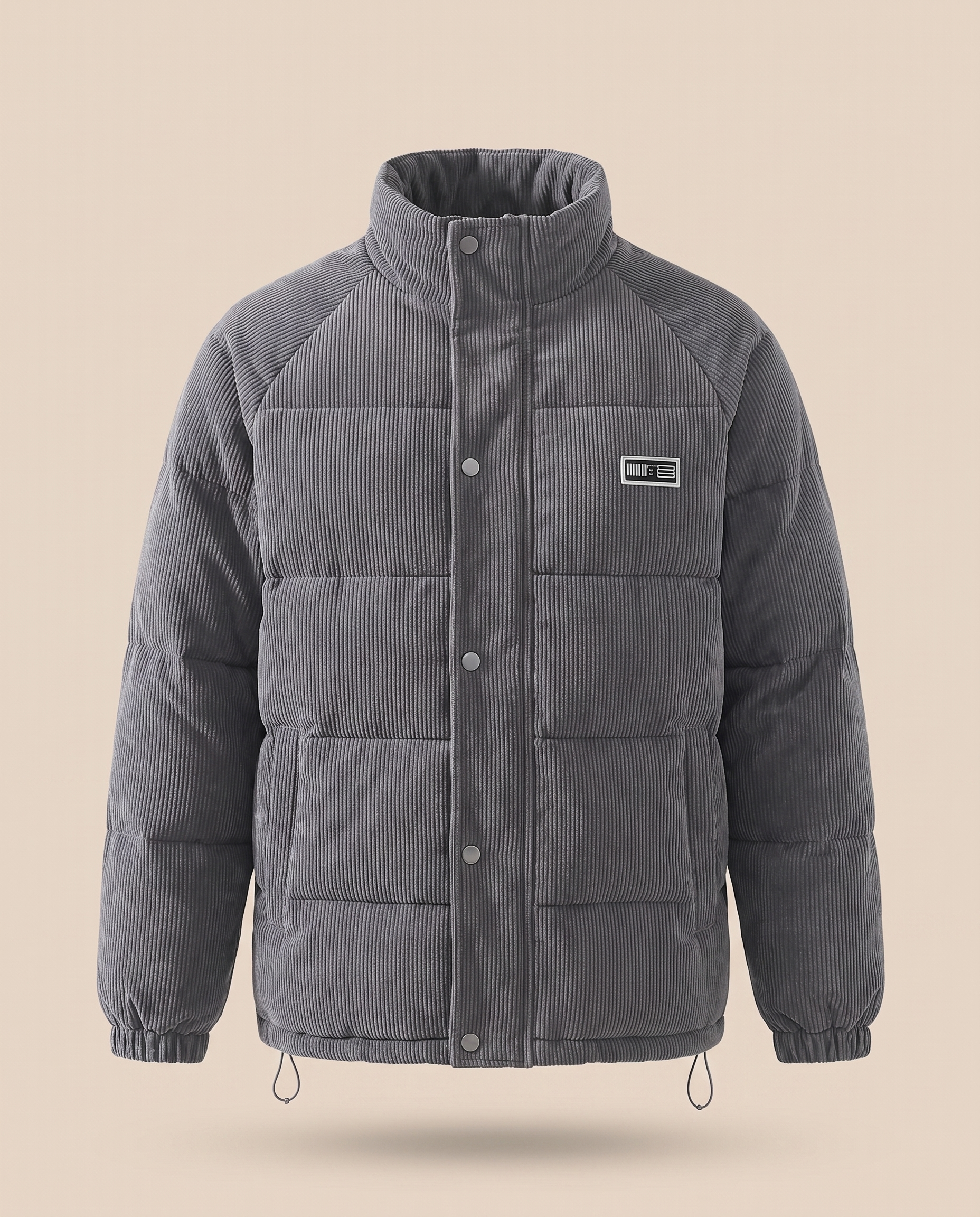 Herrenjacke Block 4 25 – beige Hintergrund