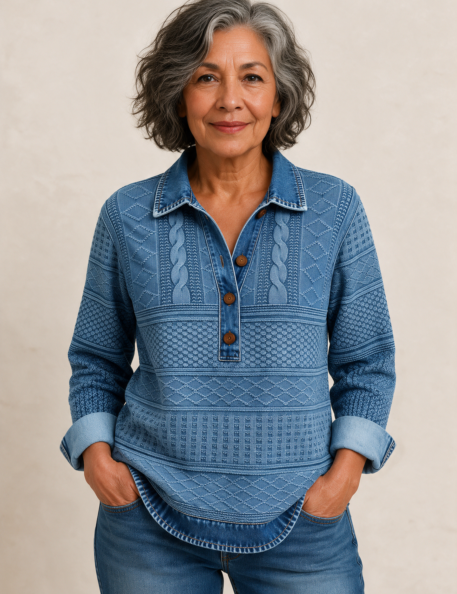Emma Wien pullover 17 – fundo bege