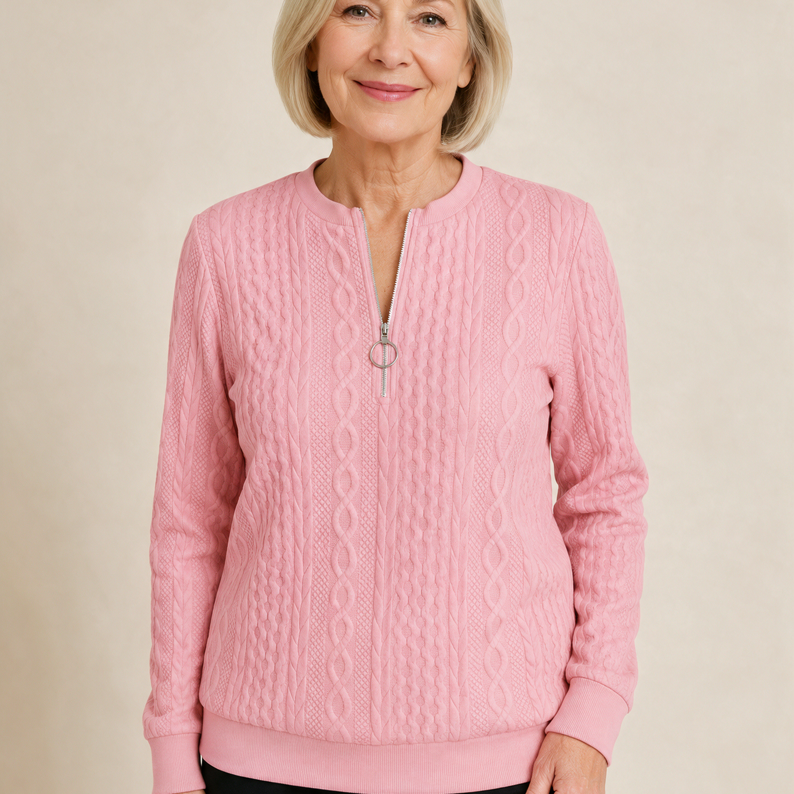 Emma Wien pullover 22 – fundo bege