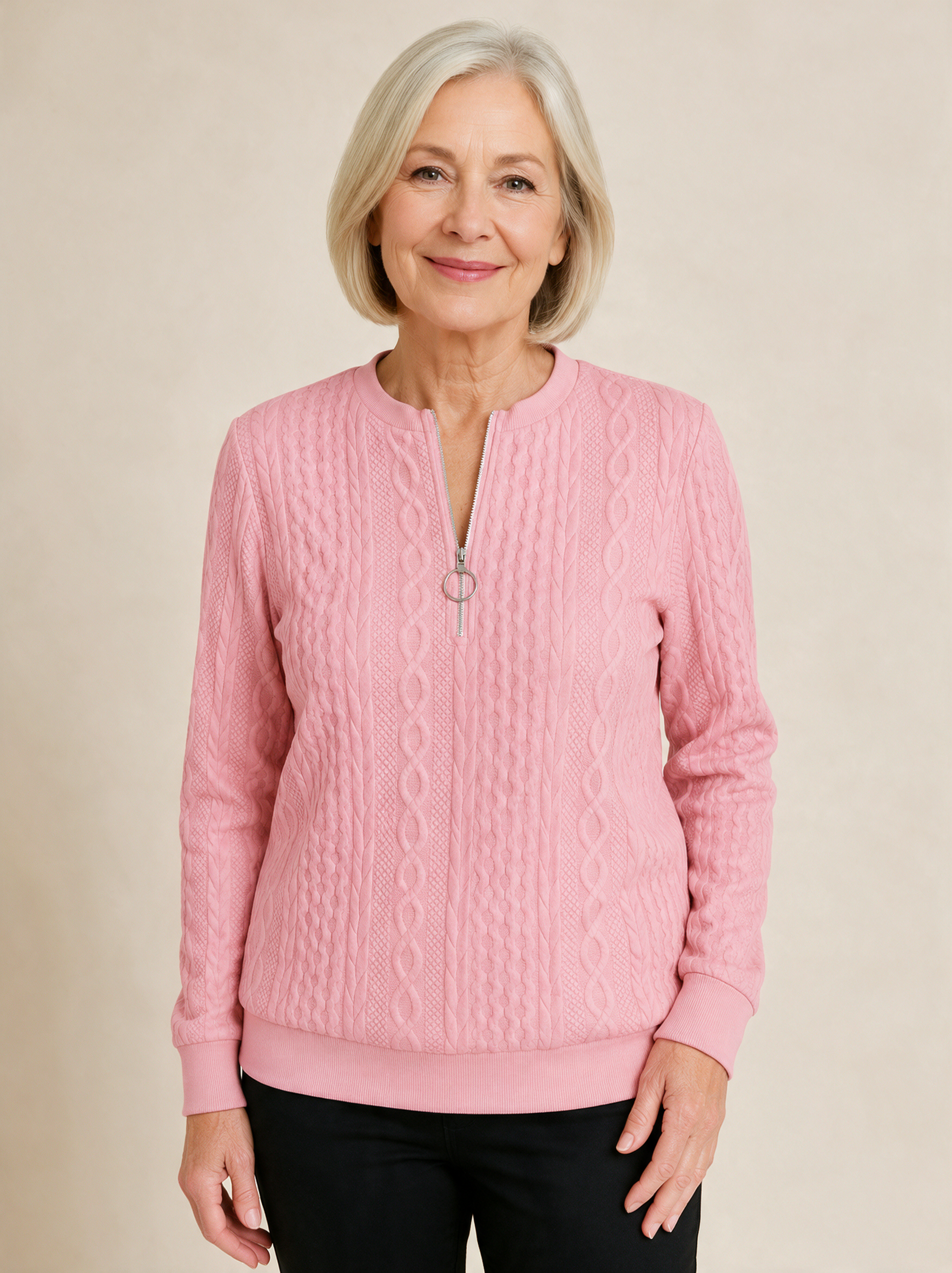 Emma Wien pullover 22 – fundo bege