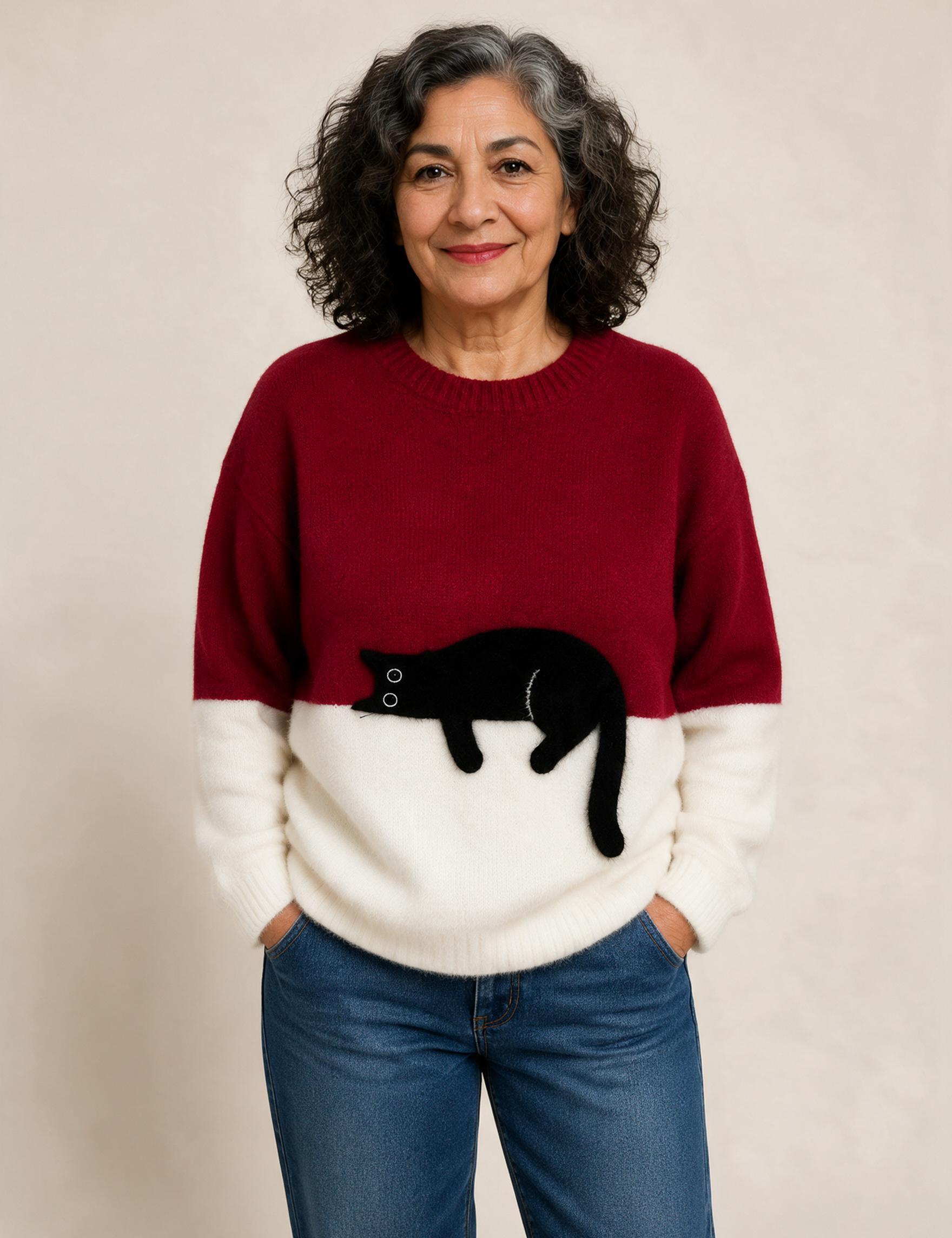 Emma Wien pullover 23 – fundo bege