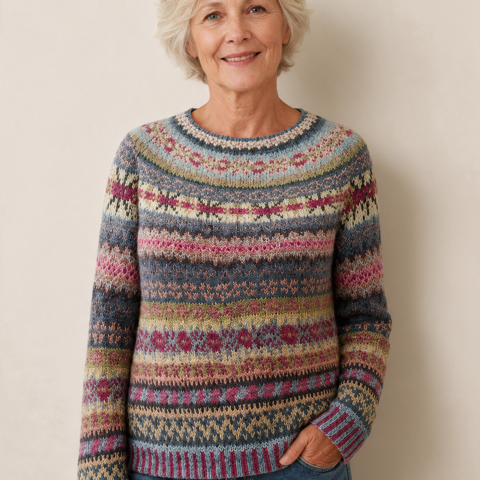 Emma Wien pullover 5 – fundo bege