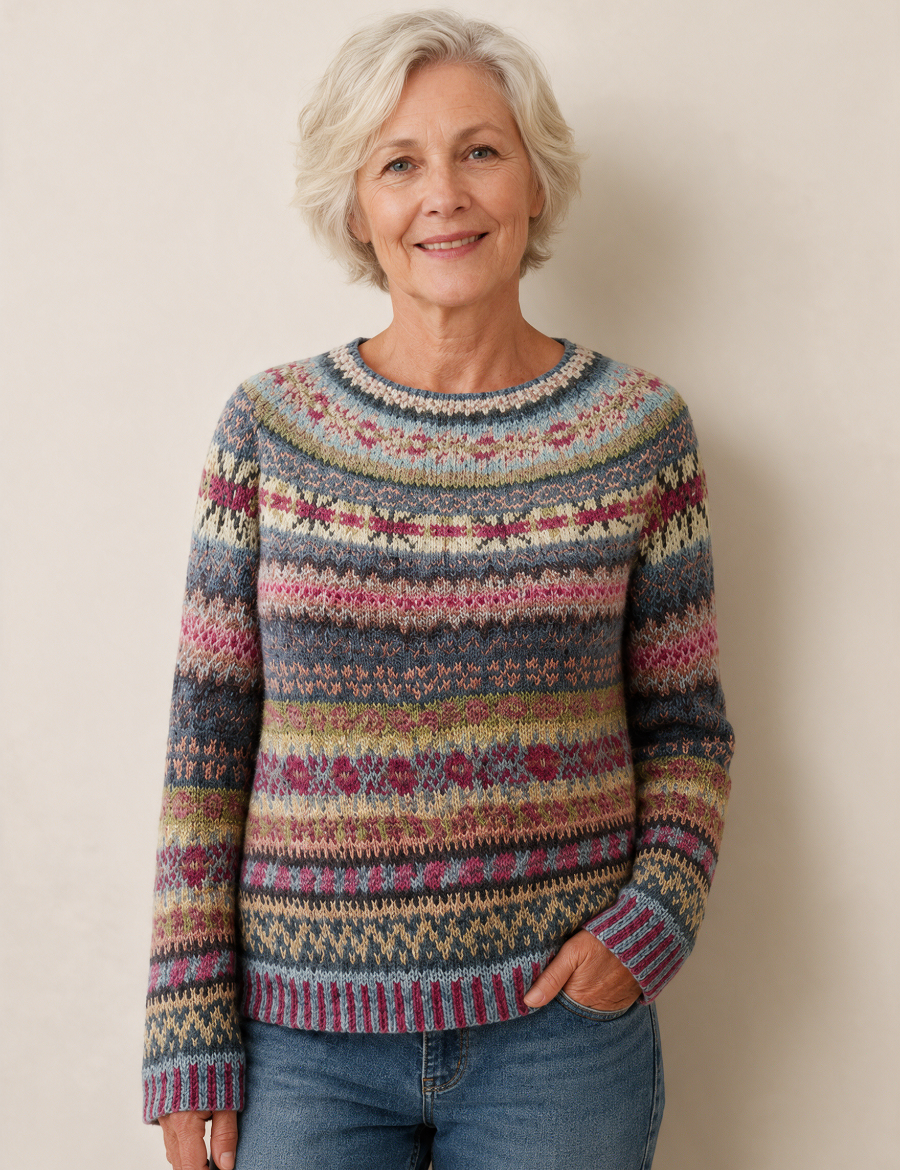 Emma Wien pullover 5 – fundo bege