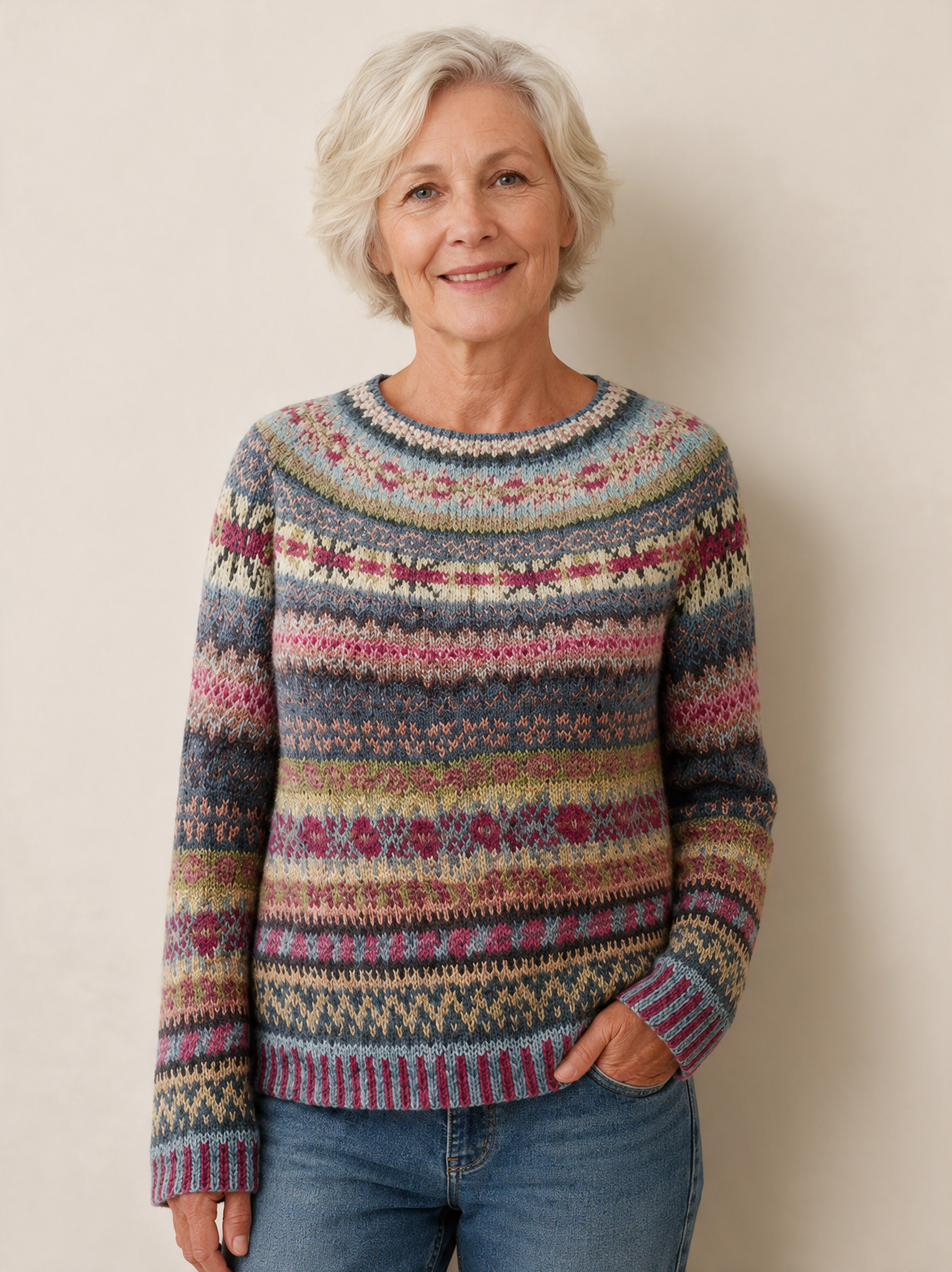 Emma Wien pullover 5 – fundo bege