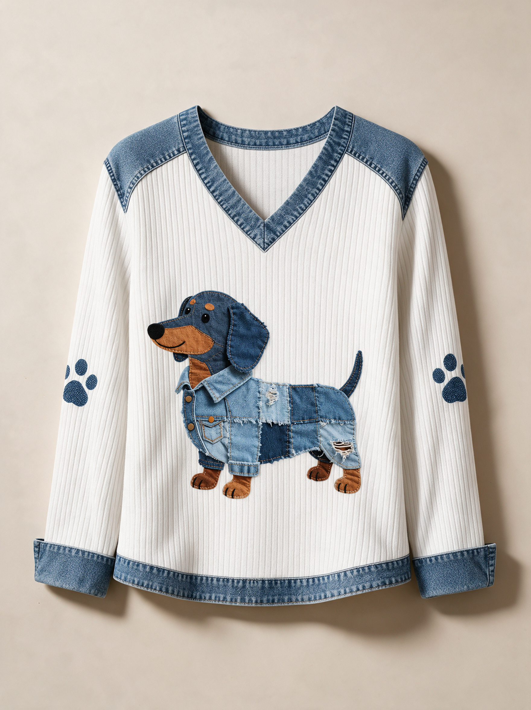 Emma Wien pullover 7 – fundo bege