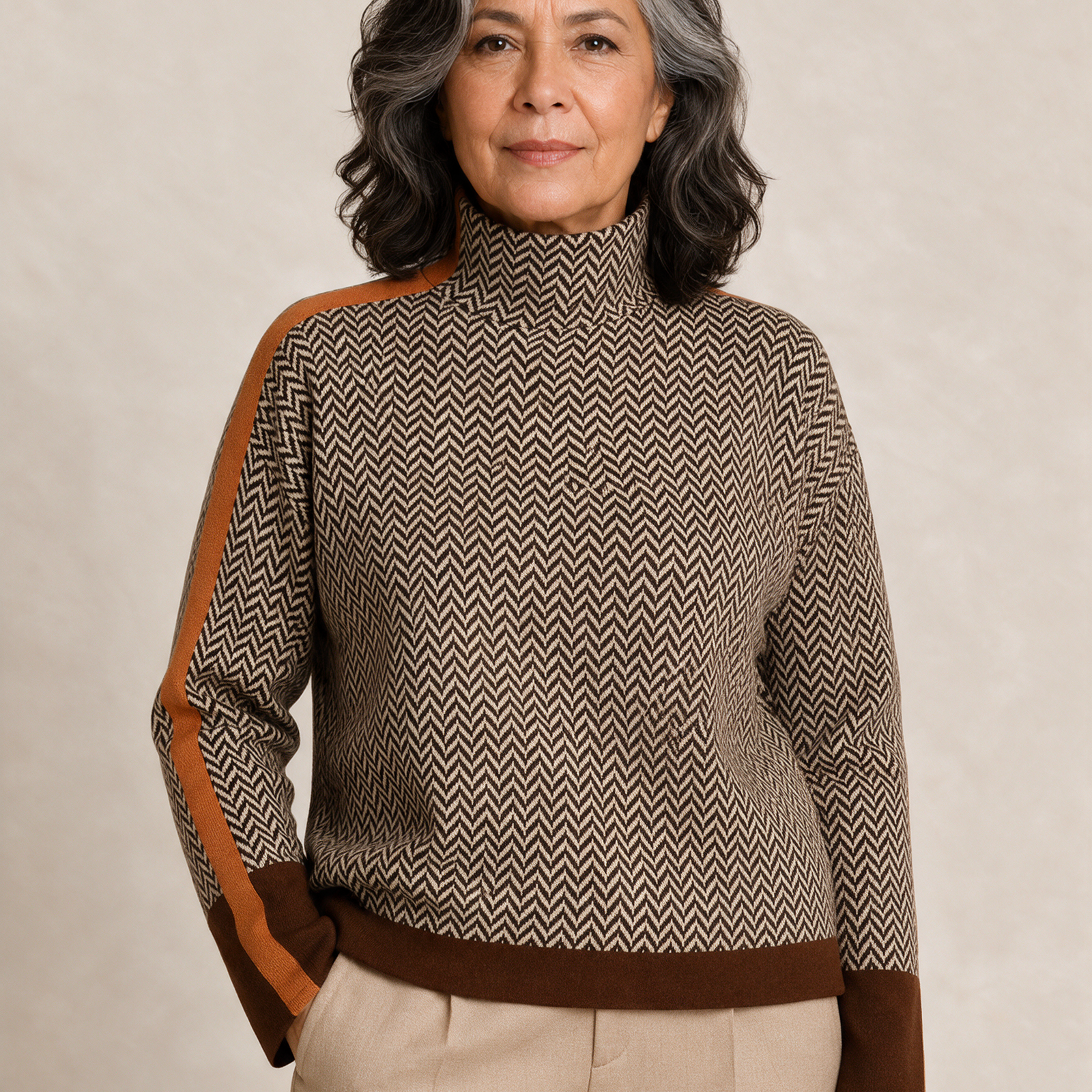 Emma Wien pullover 8 – fundo bege