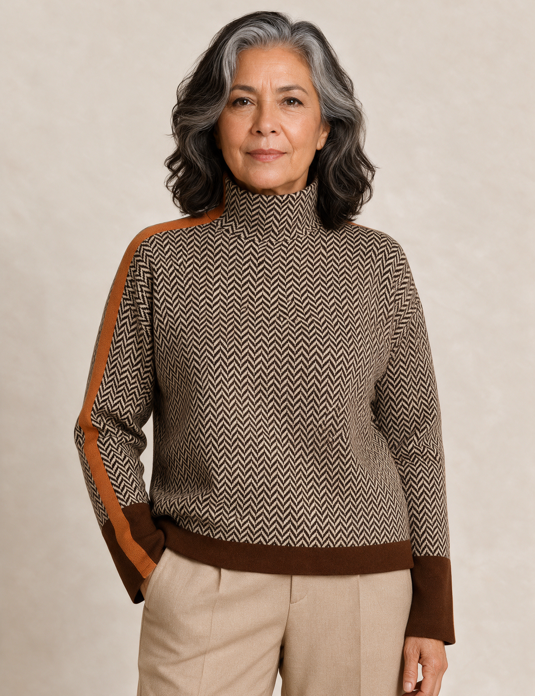 Emma Wien pullover 8 – fundo bege