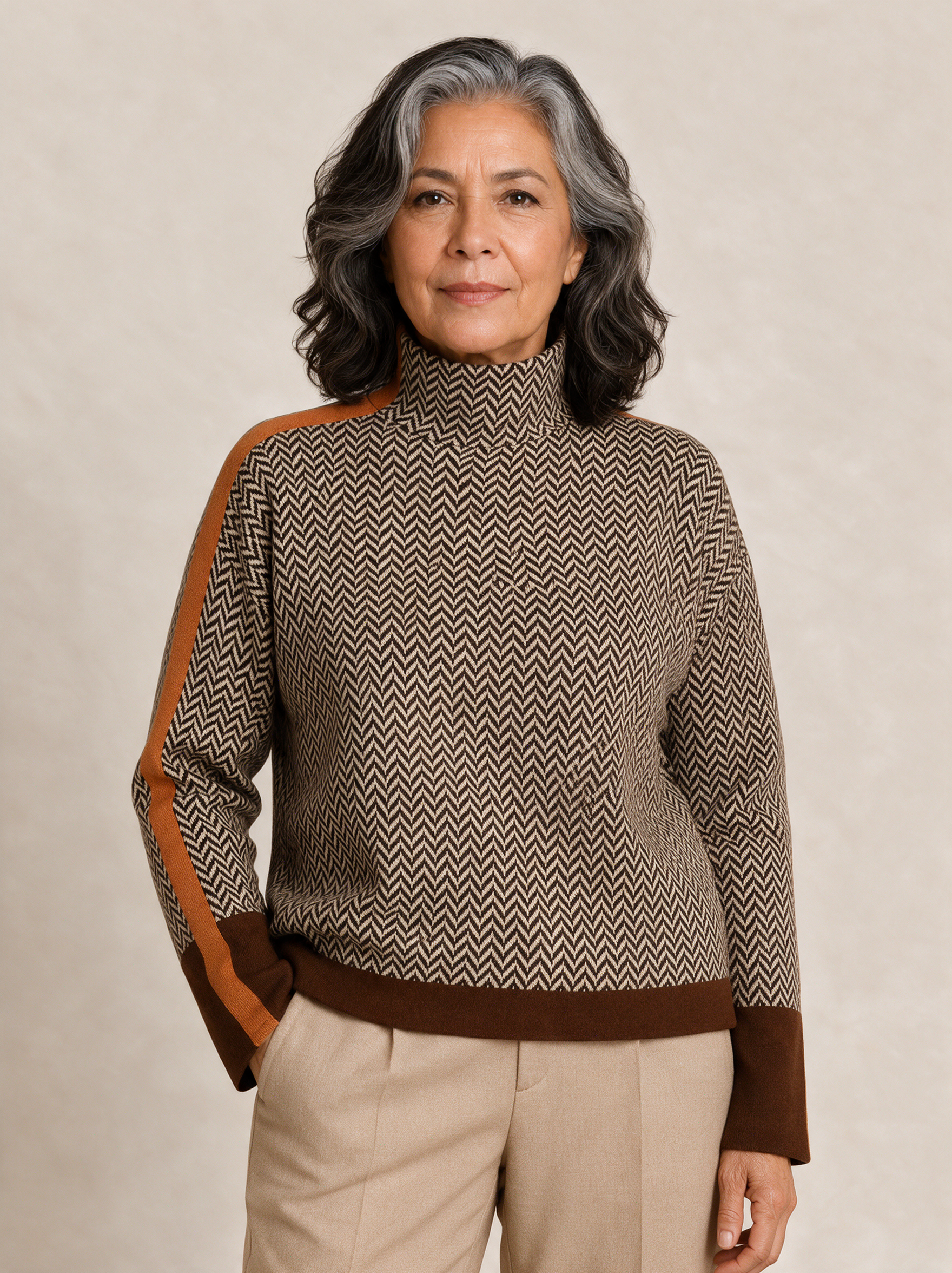 Emma Wien pullover 8 – fundo bege