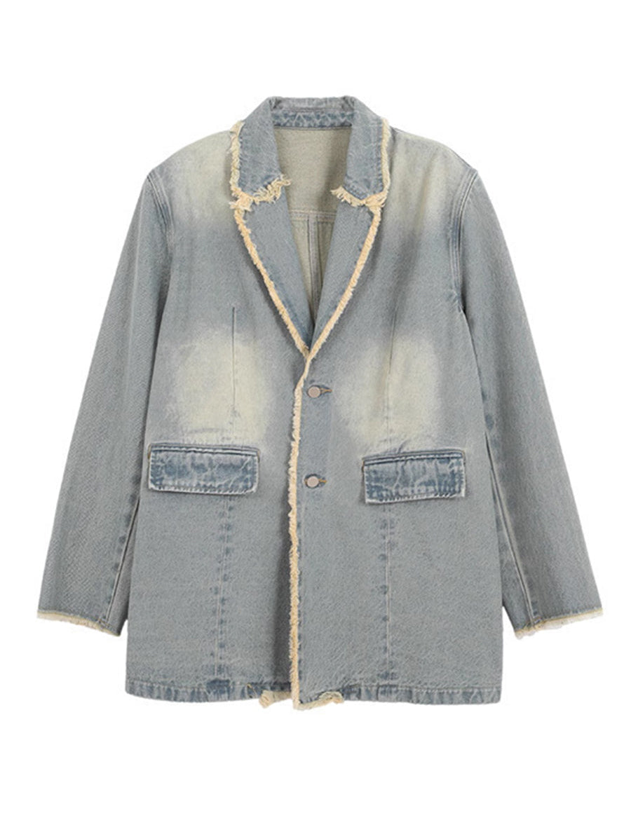 Wilma | Oversize-Blazer mit offenen Kanten – Bild 3