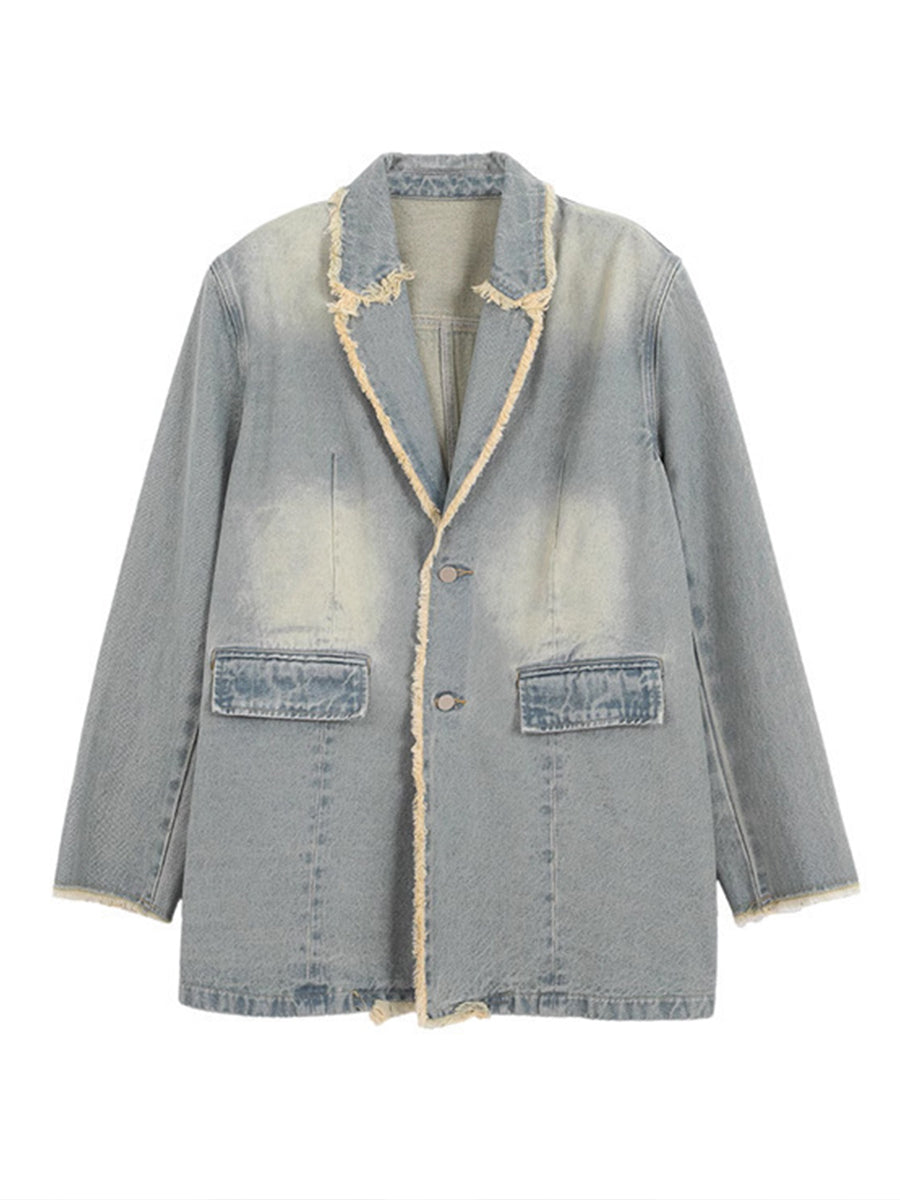 Wilma | Oversize-Blazer mit offenen Kanten – Bild 3
