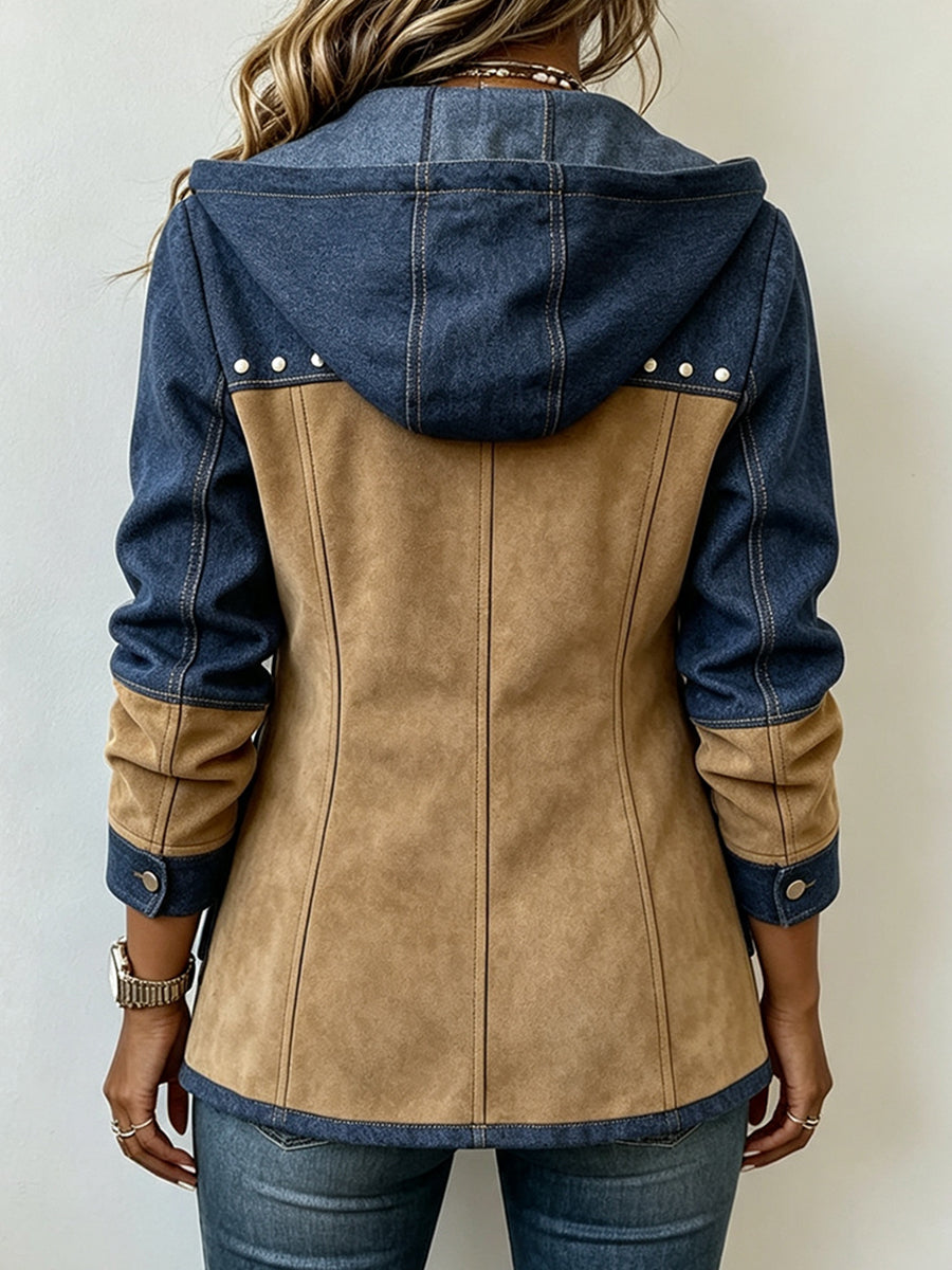 Frieda | Patchwork-Jacke mit Kapuze – Bild 2